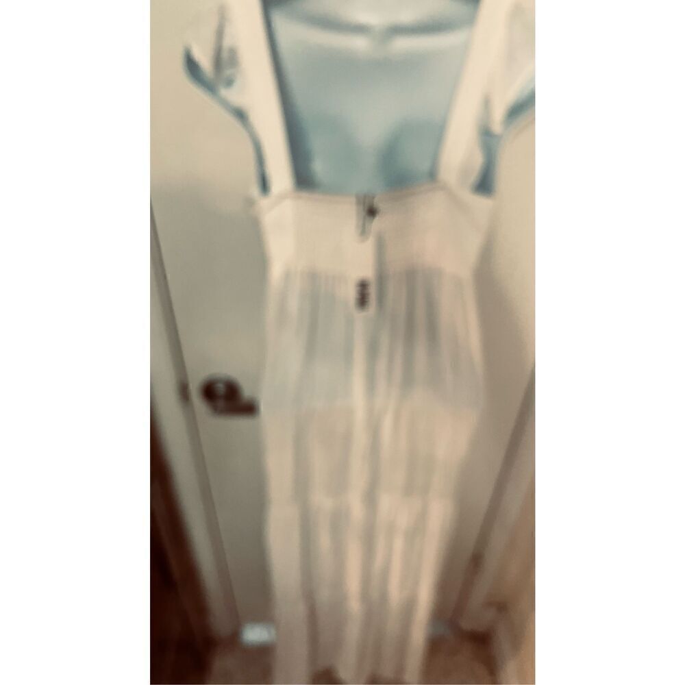 BB Dakota Ready Yacht Dress White Gauze Womens Dress Womens SZ XS New - Picture 7 of 15